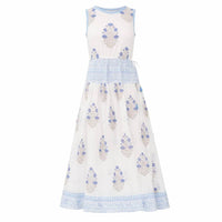 Oliphant - Sleeveless Piped Maxi Dress
