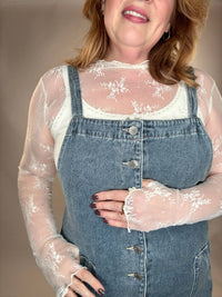 By Together - Dena Button Down Overalls
