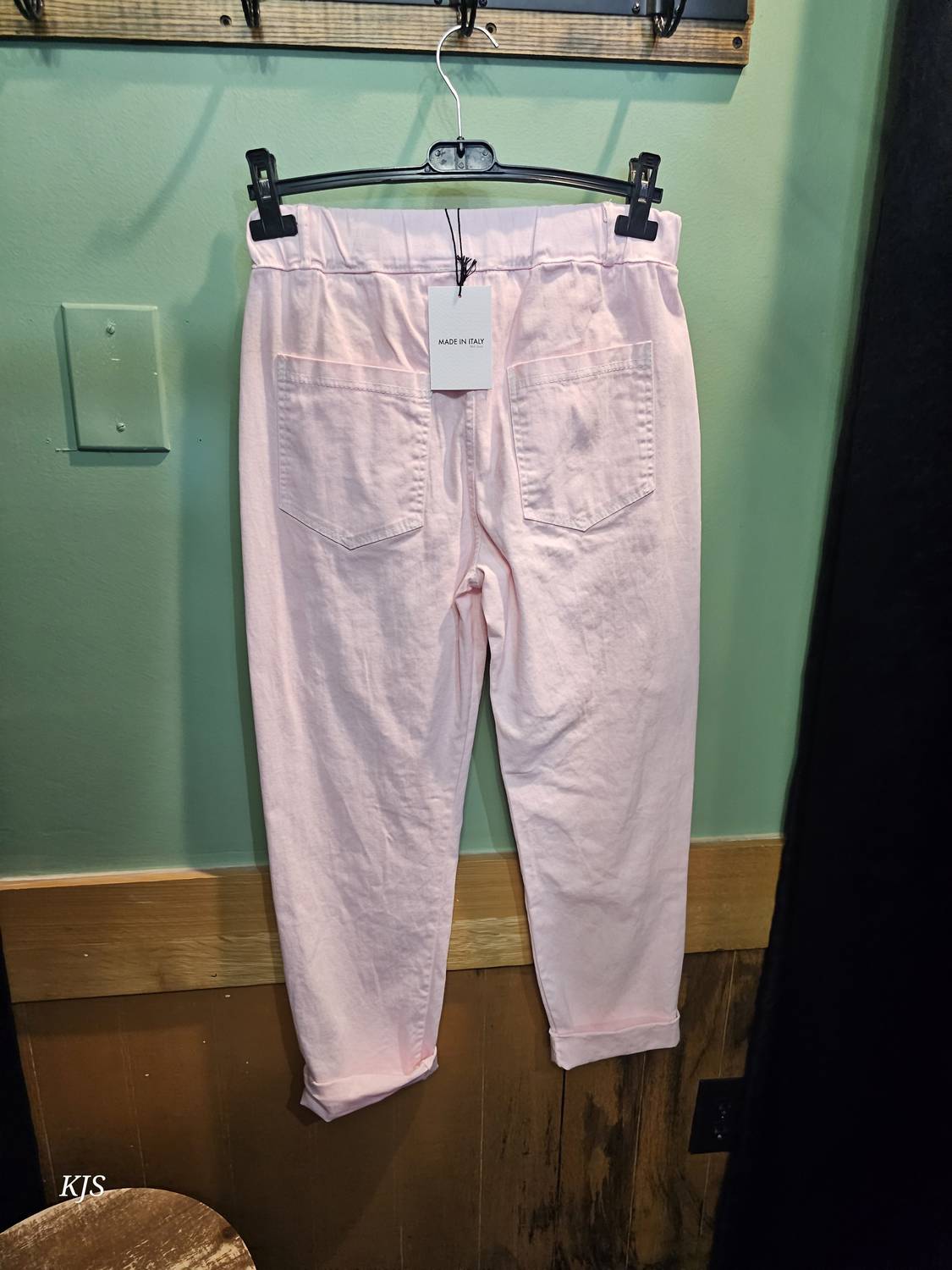 Made In Italy - Women's Embroidered Italian Joggers