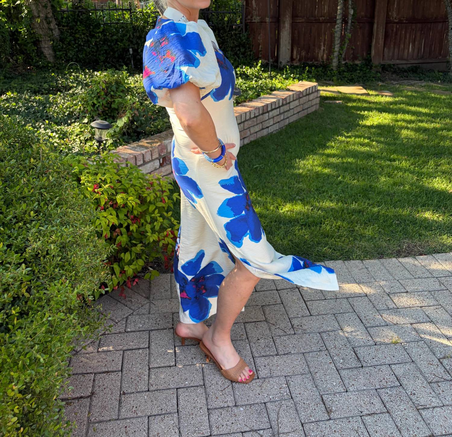 Glam - Santorini Skies Maxi Dress
