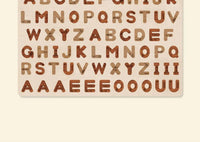 Noriter Project - Forest Magnetic Alphabet