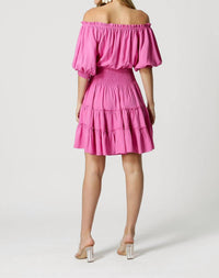 Joy Joy - Off Shoulder Tier Dress
