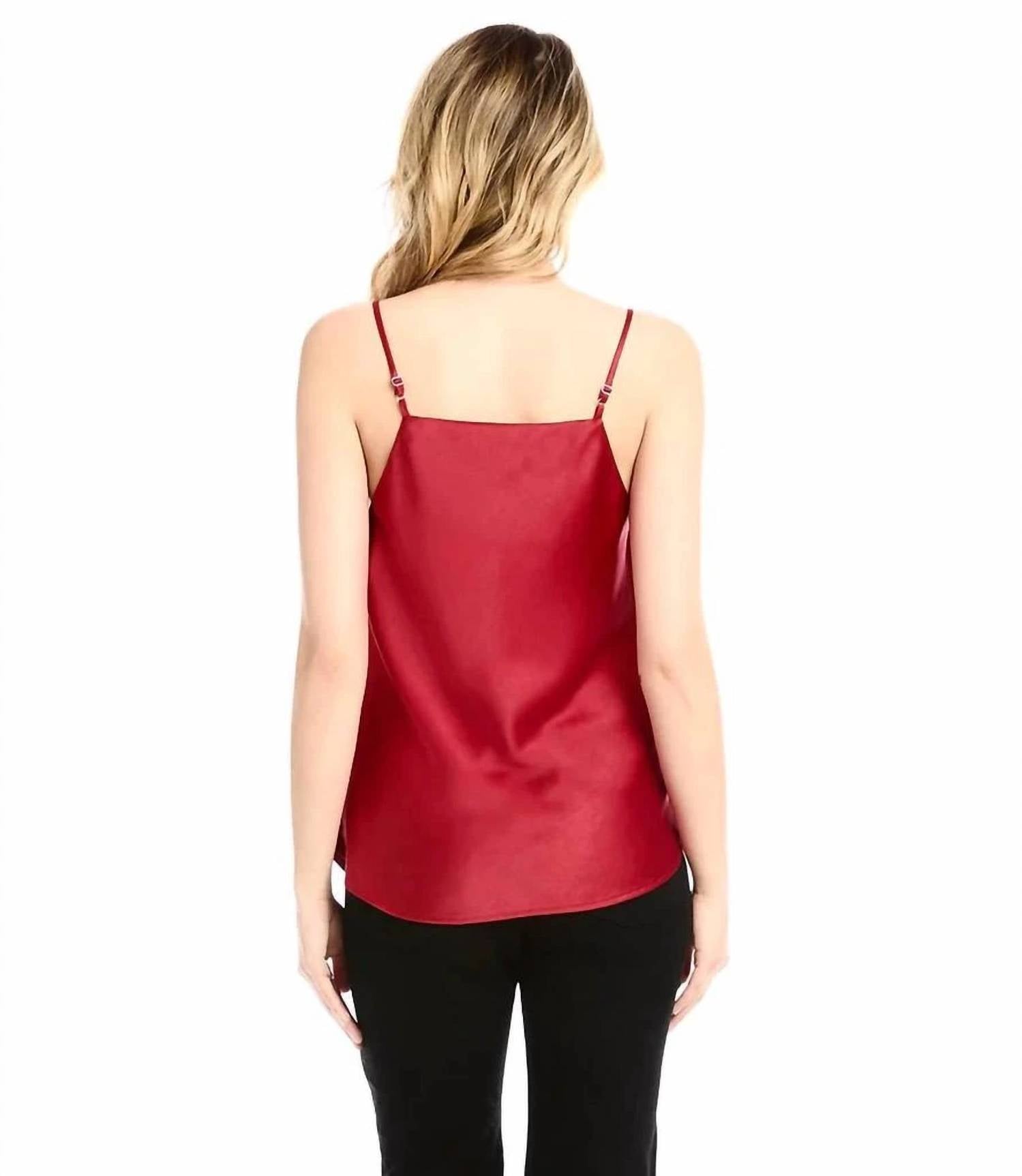Karen Kane - Satin Drape Cami