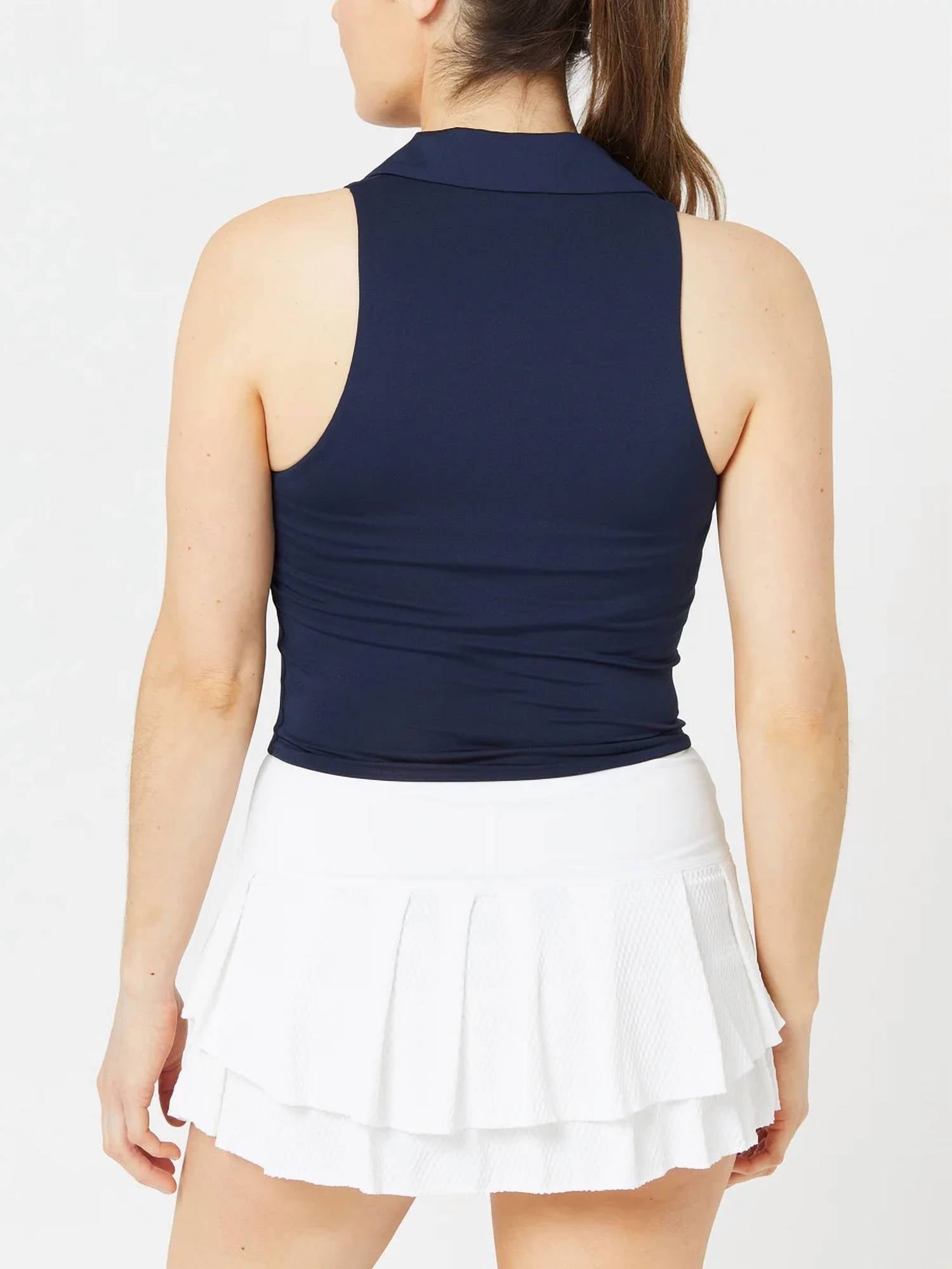 Lucky In Love - Hip Fit Polo Tank Top
