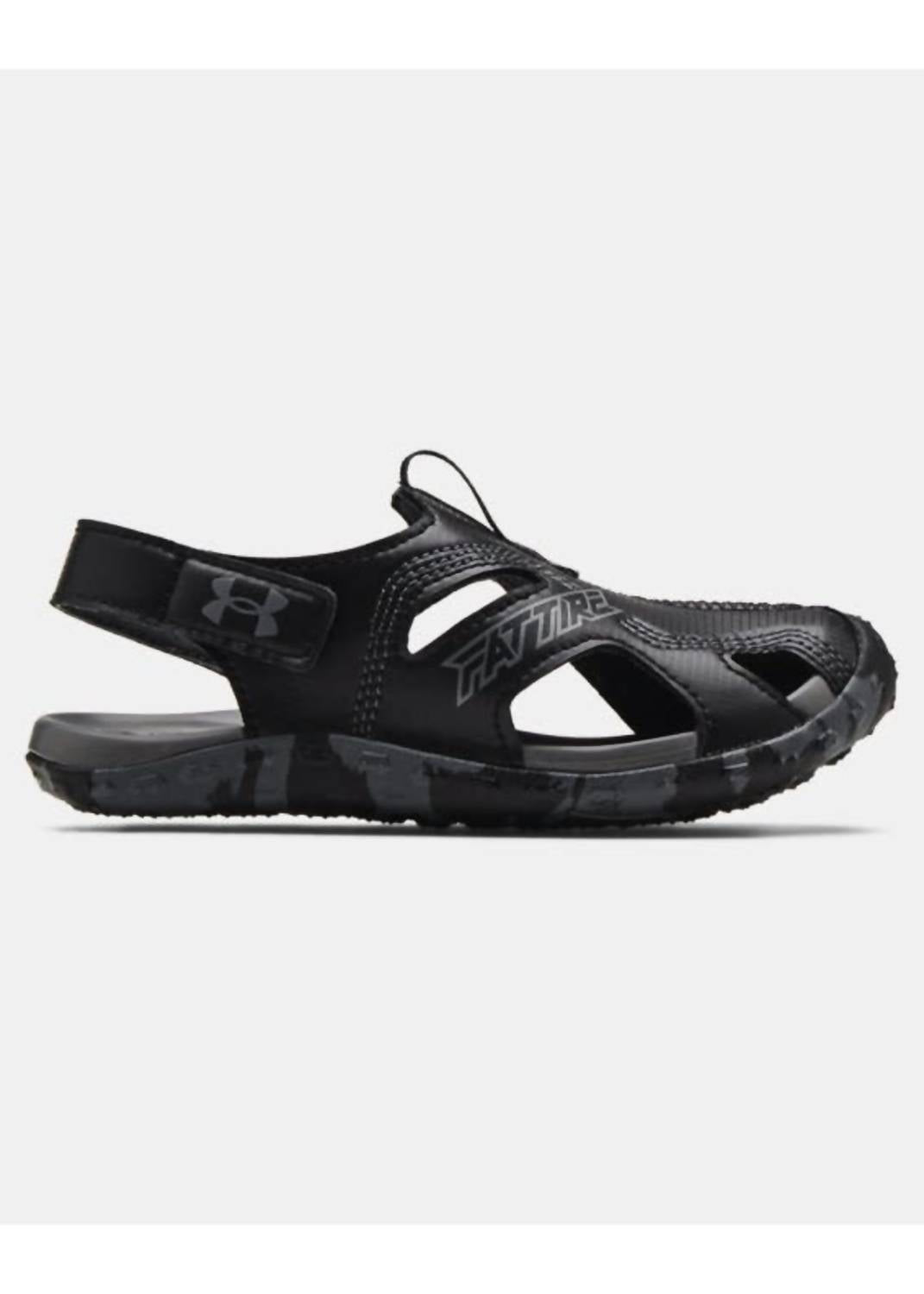 Under Armour - Kids' Pre School Fat Tire Defender Slide Sandal