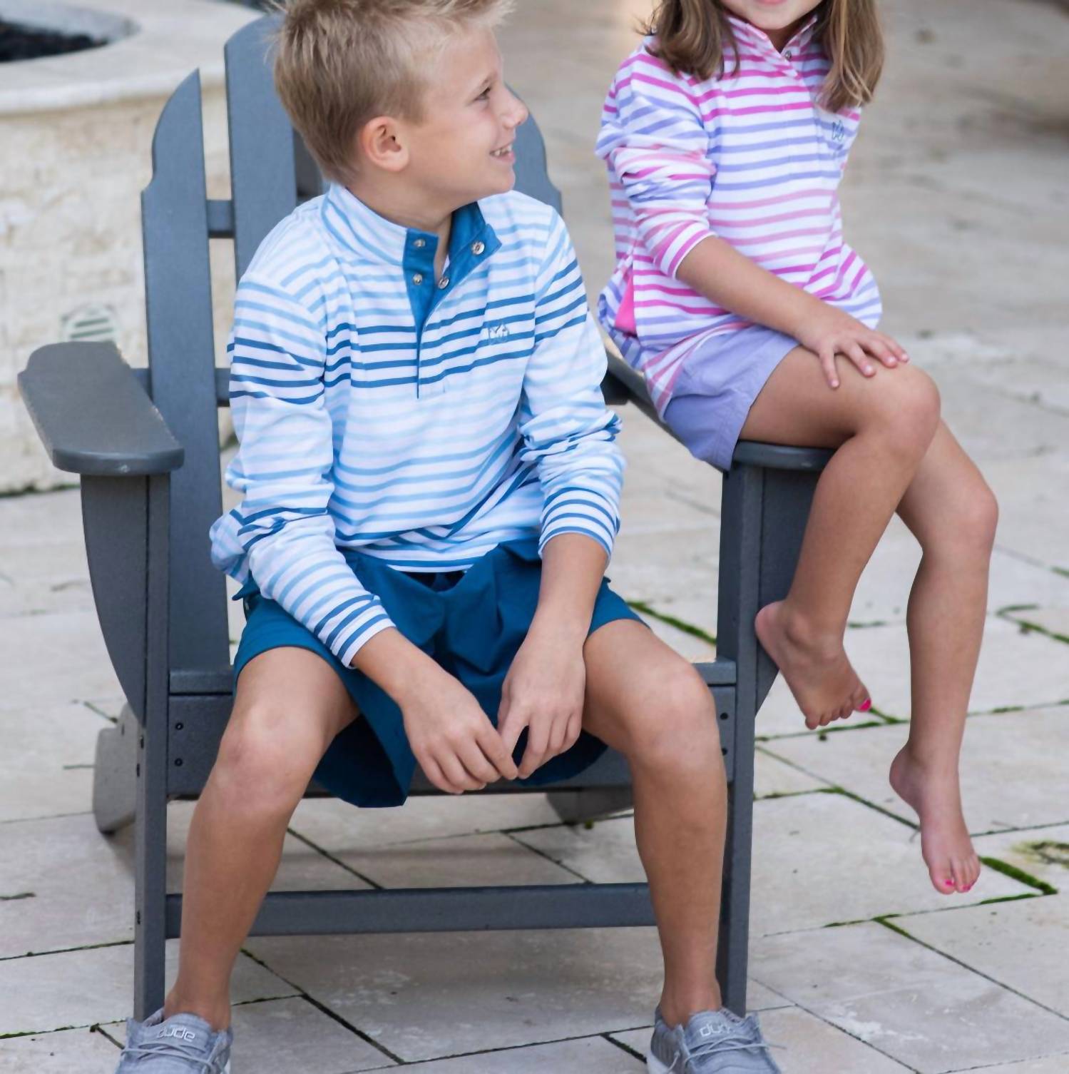 Prodoh - Kids' Sporty Snap Pullover Top