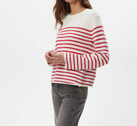Michael Stars - Mikaela Relaxed Striped Pullover