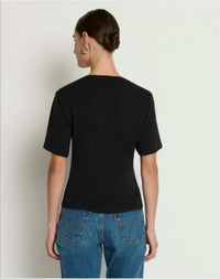 Nation Ltd - Blondie Short Sleeve Top With Ruffle