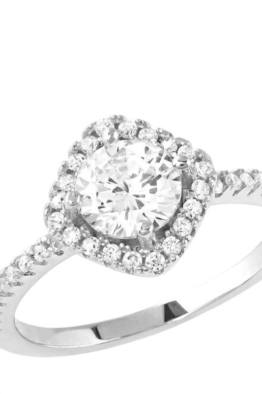 Montana Silversmiths - Women's Squarely Perfect Haloed Ring