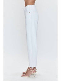 Pistola - Lexi Mid Rise Bowed Straight Jeans
