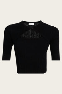 A.L.C. - Loma Fine Cotton Knit Top