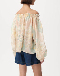 Exquise - Uliana Crew Neck Blouse