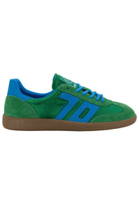 Back 70 Women's Ghost C26 Sneakers in emerald - women's sneaker - detail view