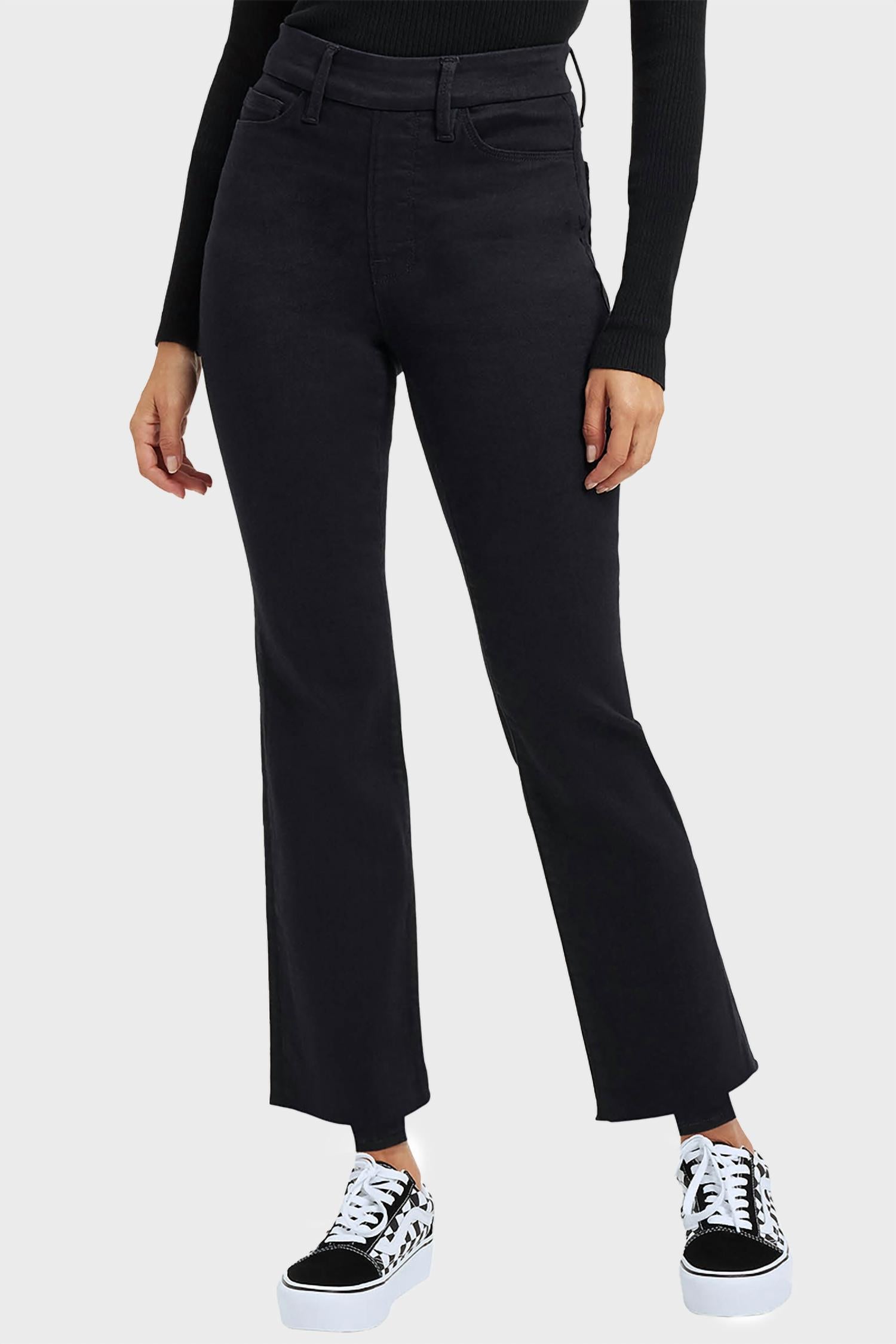 Good American - Power Stretch Pull-on Straight Jean