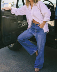 Aligrace - 90's Trouser Jeans