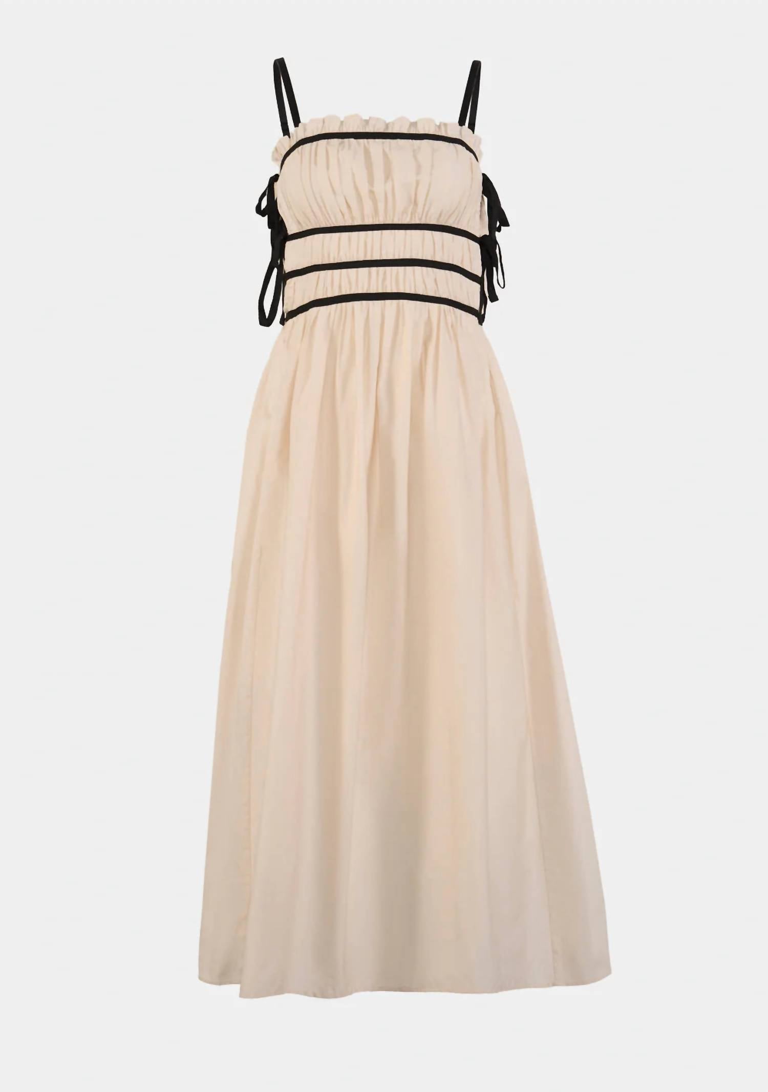 Sofie The Label - Lena Midi Dress With Tie Details