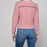 L'Agence - Poetry Stitch Crop Cardigan