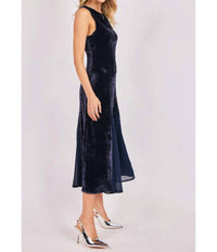 Sadie & Sage - Velvet Avenue Chiffon Midi Dress
