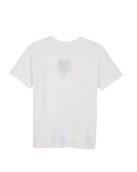 Fox Racing Women's Fox Head Basic Tee in white - women's t-shirt - detail view