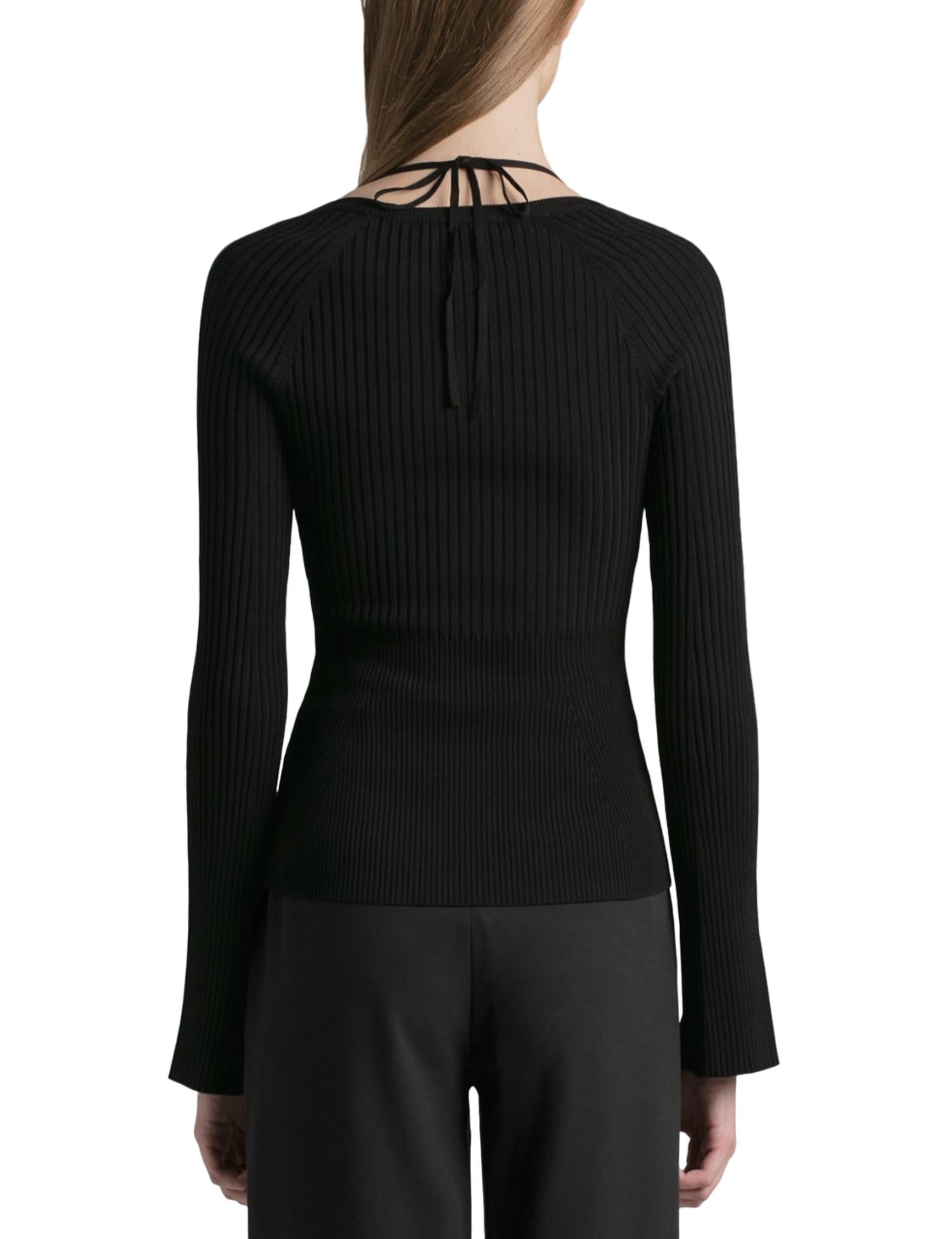 Jonathan Simkhai - MINKA COMPACT RIB HALTER TOP