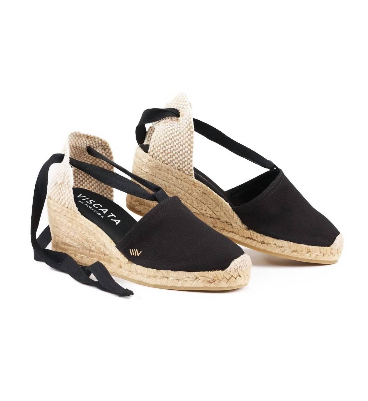 Viscata Barcelona - Women's Escala Canvas Espadrille Wedge Sandals