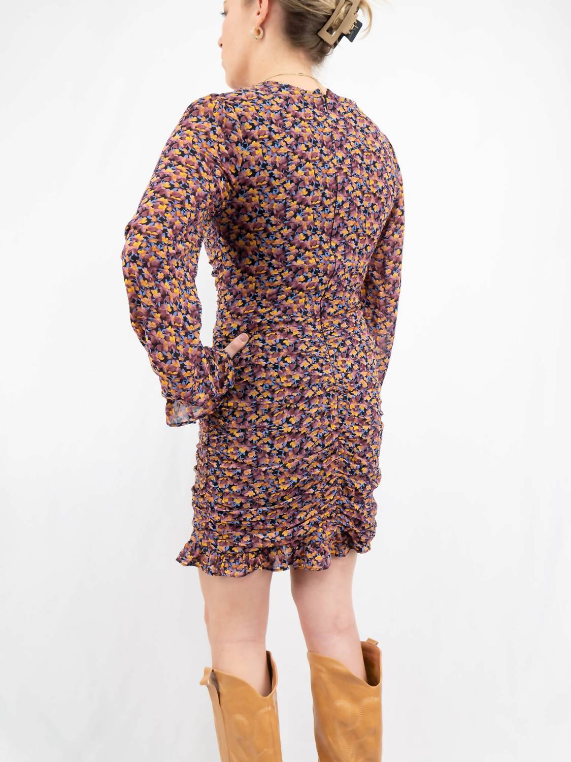 Fate - Ruched Mini Dress