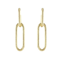 Marcia Moran - Drop Paperclip Earrings
