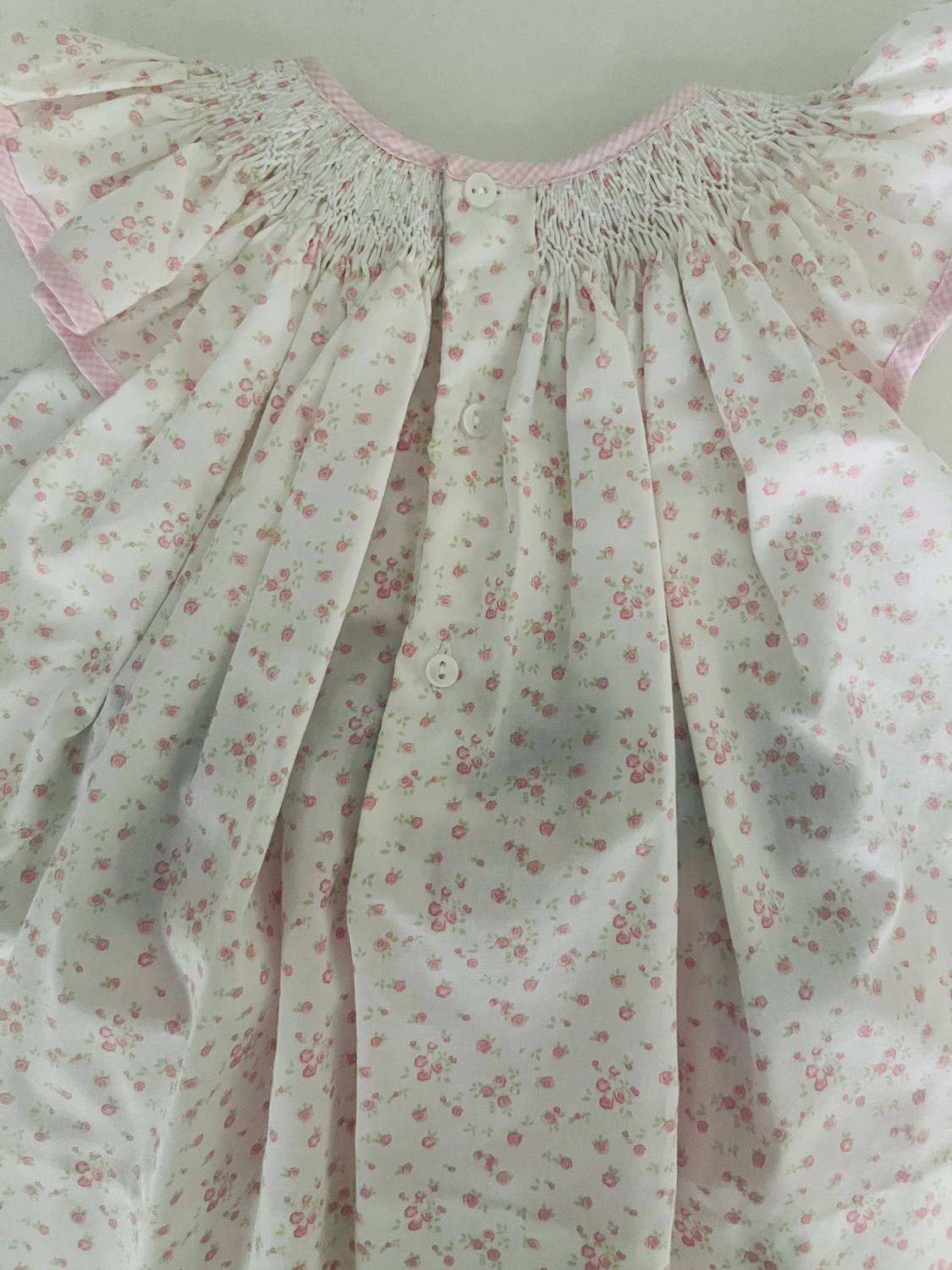 Petit Ami Zubels - Girl's Smock Top And Pants Set