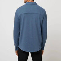 Travis Matthew - Cloud Waffle Button Up Shirt Jacket