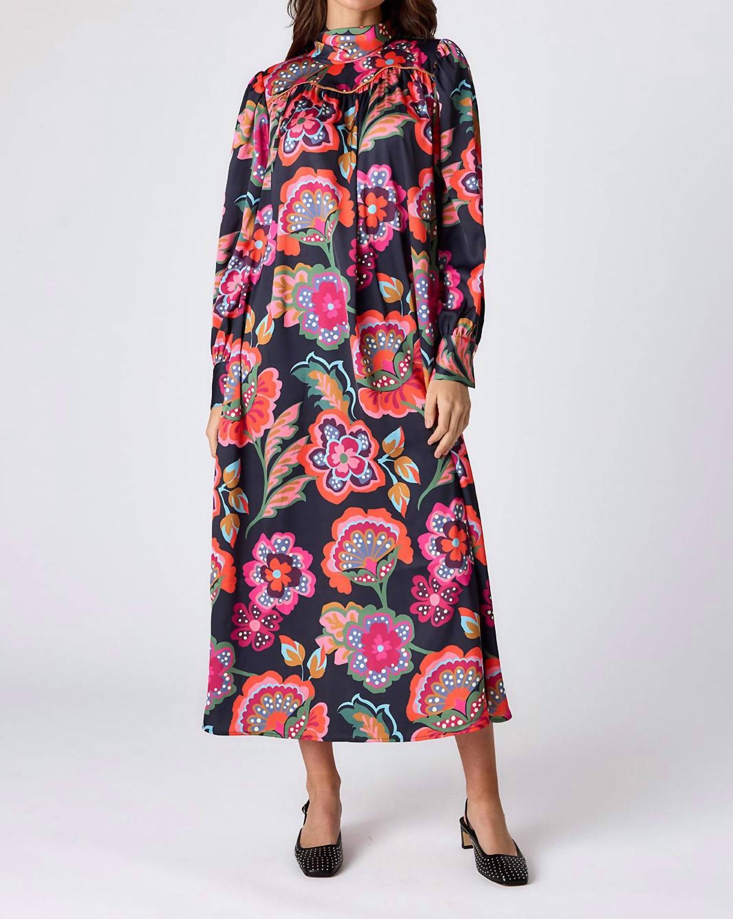 Crosby By Mollie Burch - Ryder Long Sleeve Midi Dress