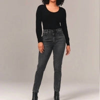 Abercrombie & Fitch - Curve Love High Rise Skinny Jeans
