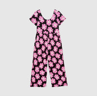 Posh Peanut - Girl's Winifred Scoop Back Wide Leg Jumpsuit