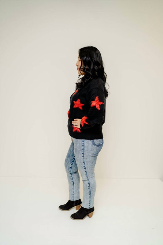 Jodifl - Darby Distressed Star Sweater