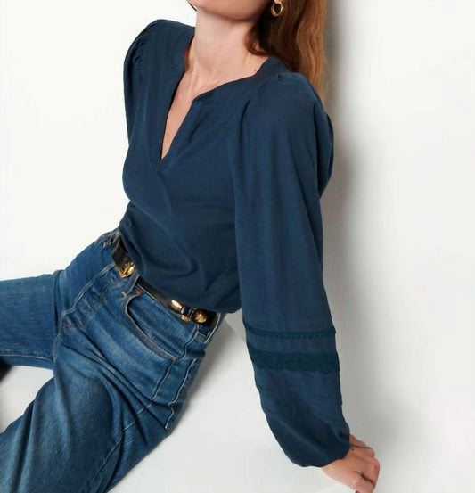 Nation Ltd - Arden Long Sleeve Blouse