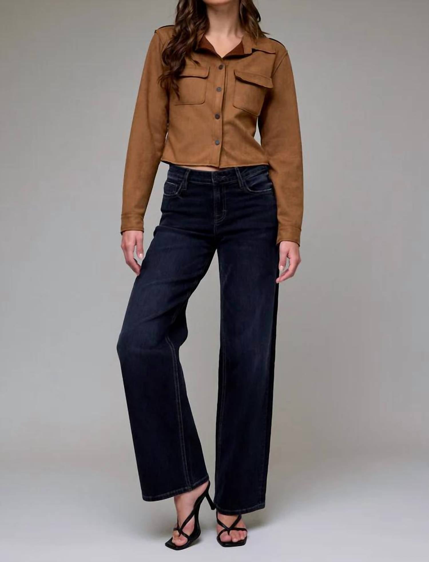 Hidden - Women's Logan Mid Rise Dad Jeans