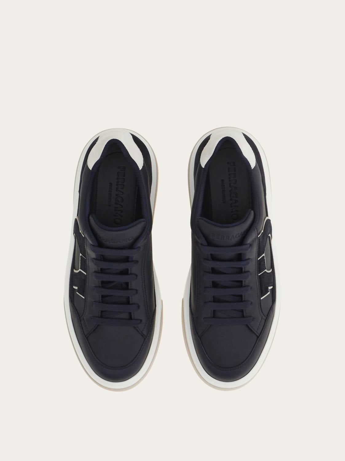 Salvatore Ferragamo - Men's Gancini Low-top Sneaker