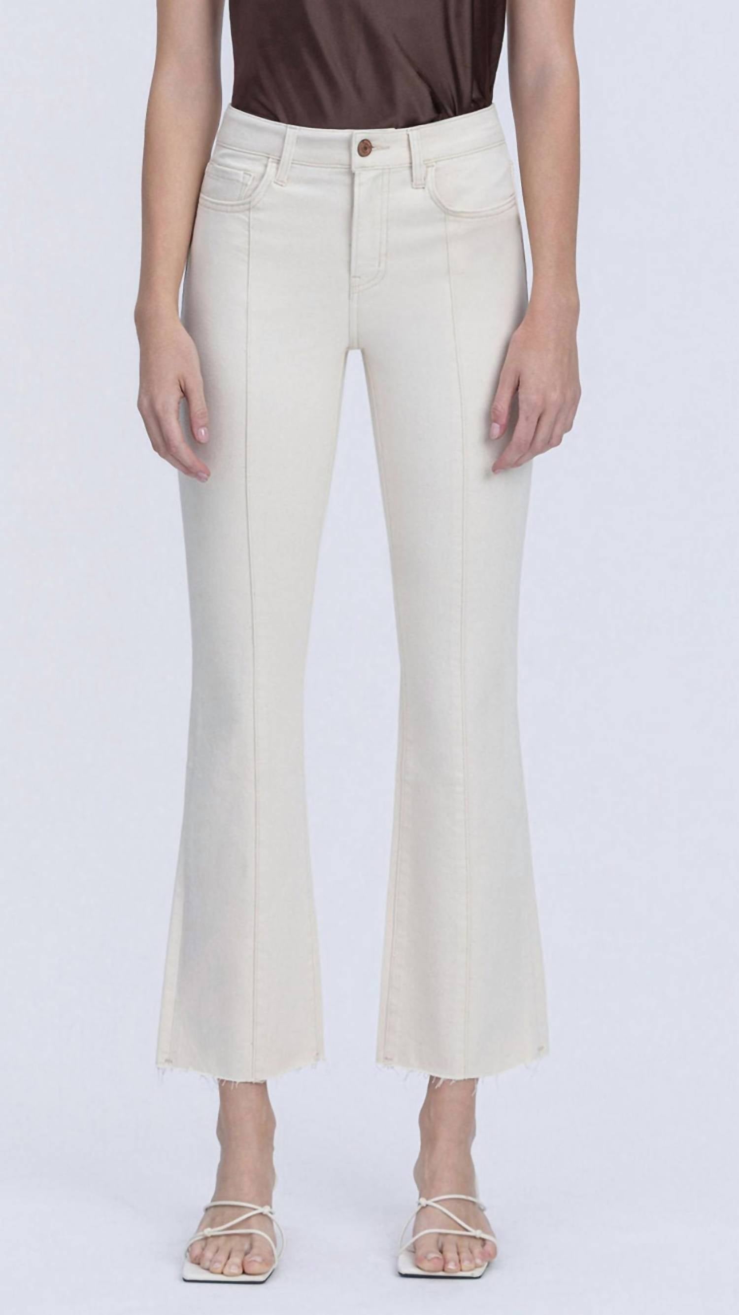 Vervet By Flying Monkey - High Rise Seam Speckled Detail Bootcut Jeans