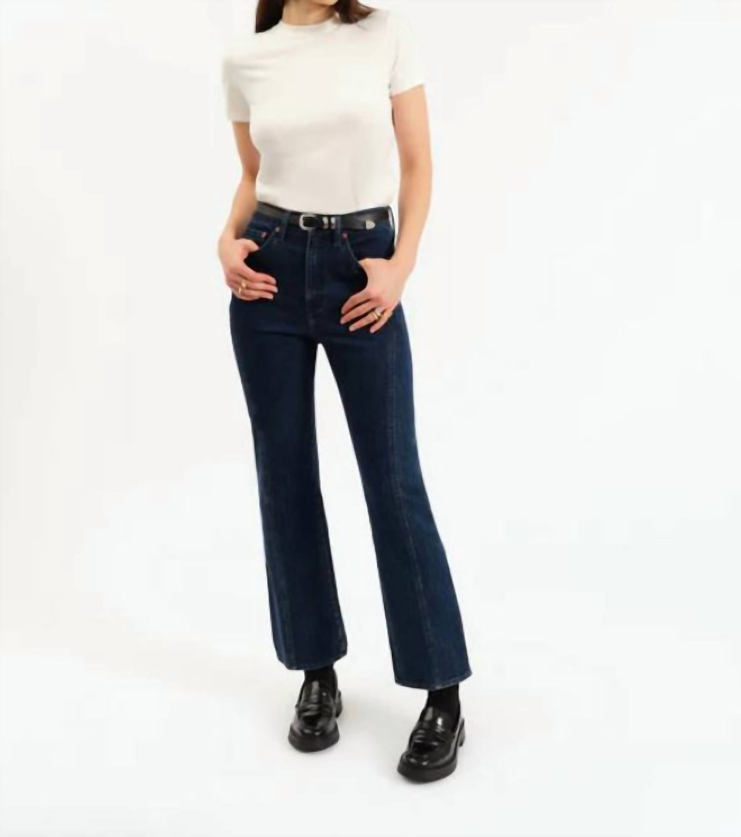 Daze - Soho High Rise Ankle Flare Denim