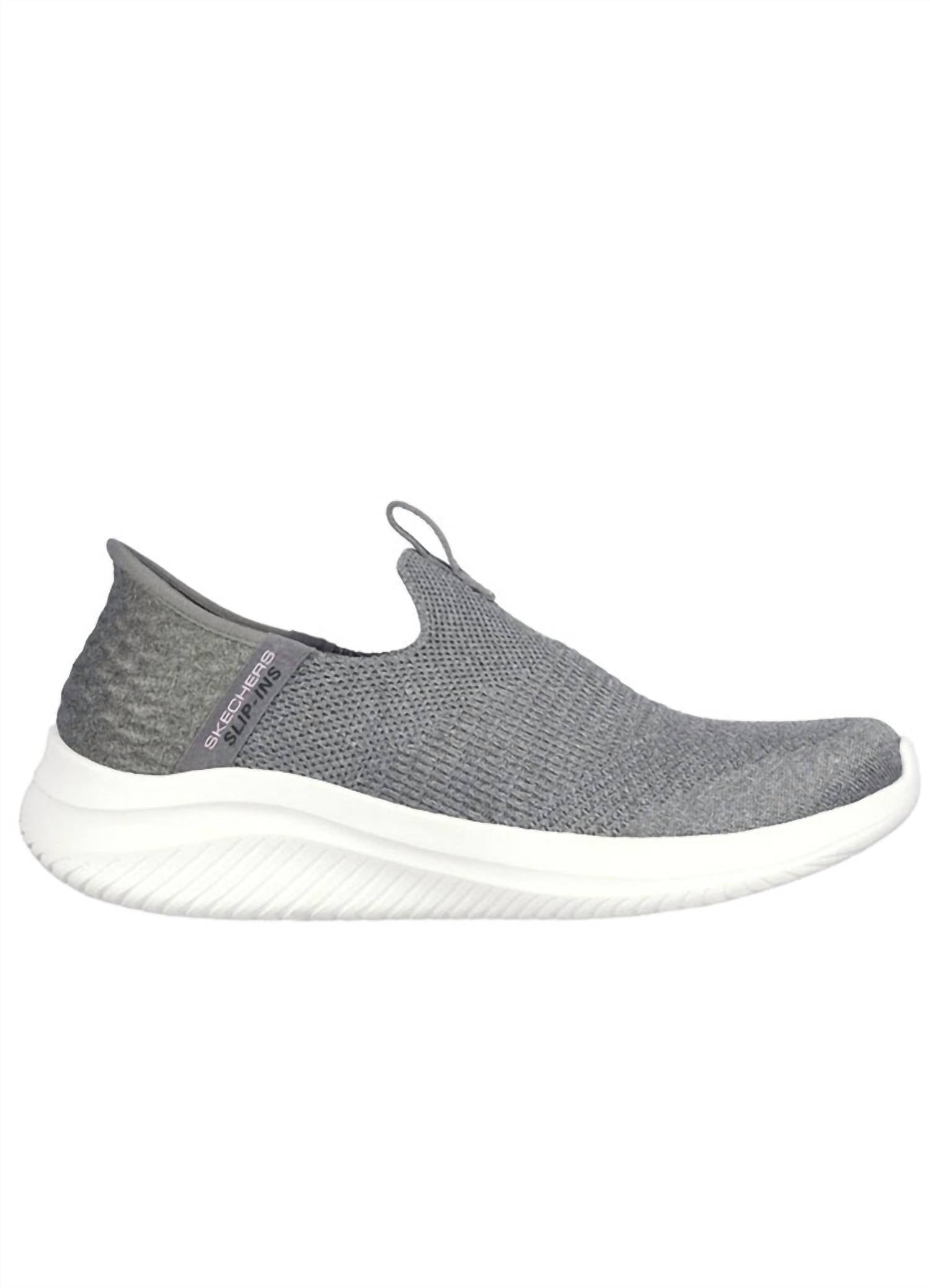 Skechers Women's Ultra Flex 3.0 Smooth Step Shoes in gray - women's sneaker