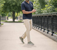 Florsheim MEN'S MONOPOLI SLIP ON SHOES in sage - men's sneaker - view 5