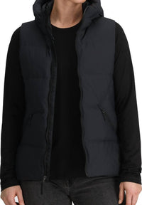 OUTDOOR RESEARCH Coze Hooded Down Insulated Vest in black - women's jacket - view 4