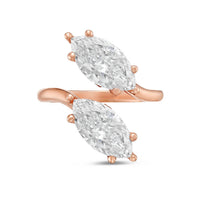 Diana M Jewels - Women's Marquise Lab-Grown Diamond Fashion Ring (5.00 Ct) - Statement