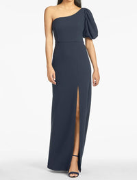 Sachin & Babi - Nadia One-shoulder Gown