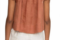 Sea - Risa Ramie With Poly Satin Tank Top