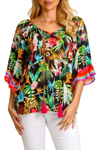 Lulalife - Bagara Peasant Top