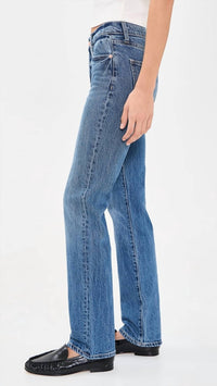 Pistola - Aleks Mid Rise Straight Leg Jeans