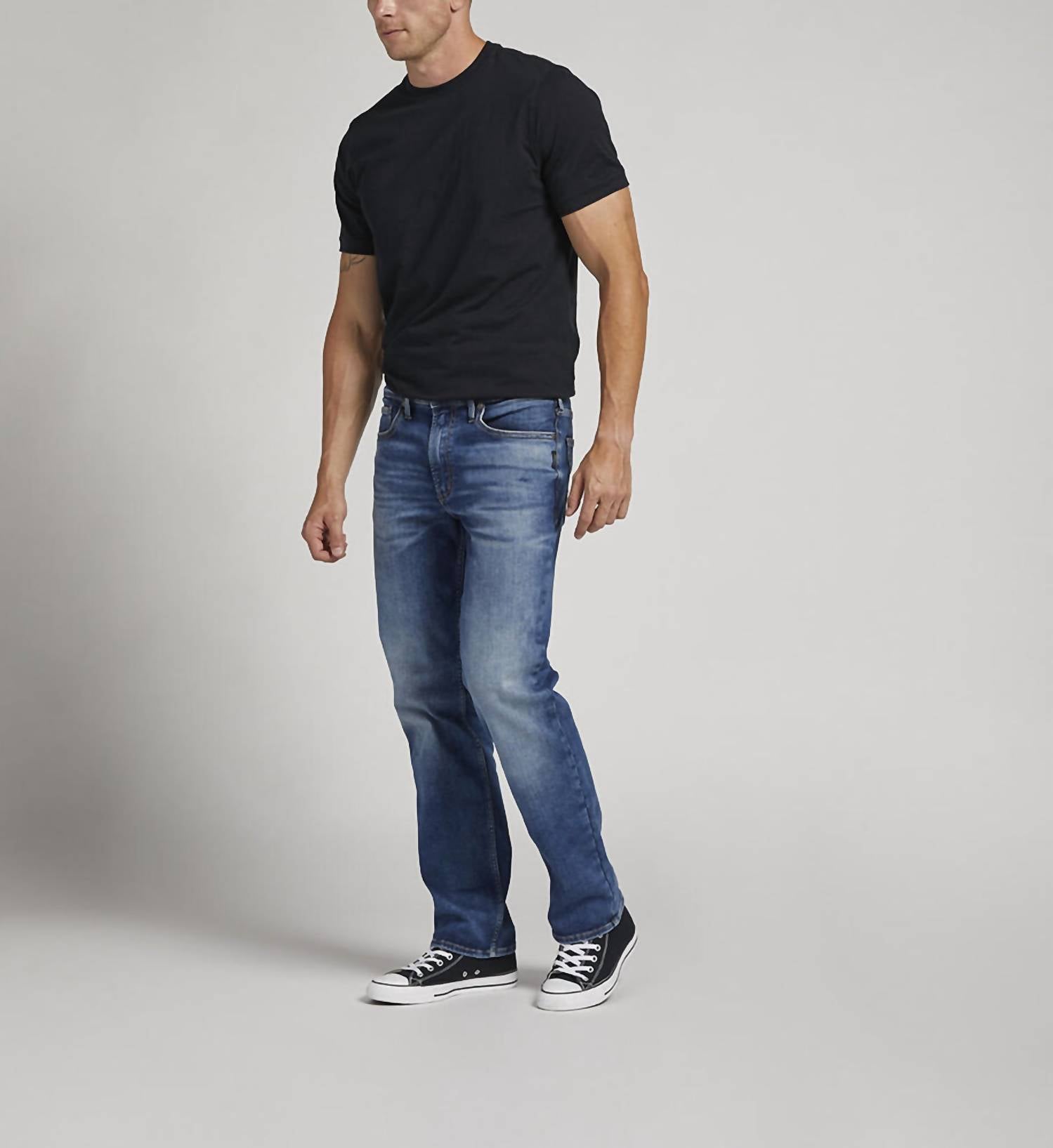 Silver Jeans Co - Infinite Fit Relaxed Fit Straight Leg Jeans
