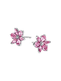 Pandora - Herbarium Sparkling Flower Stud Earrings
