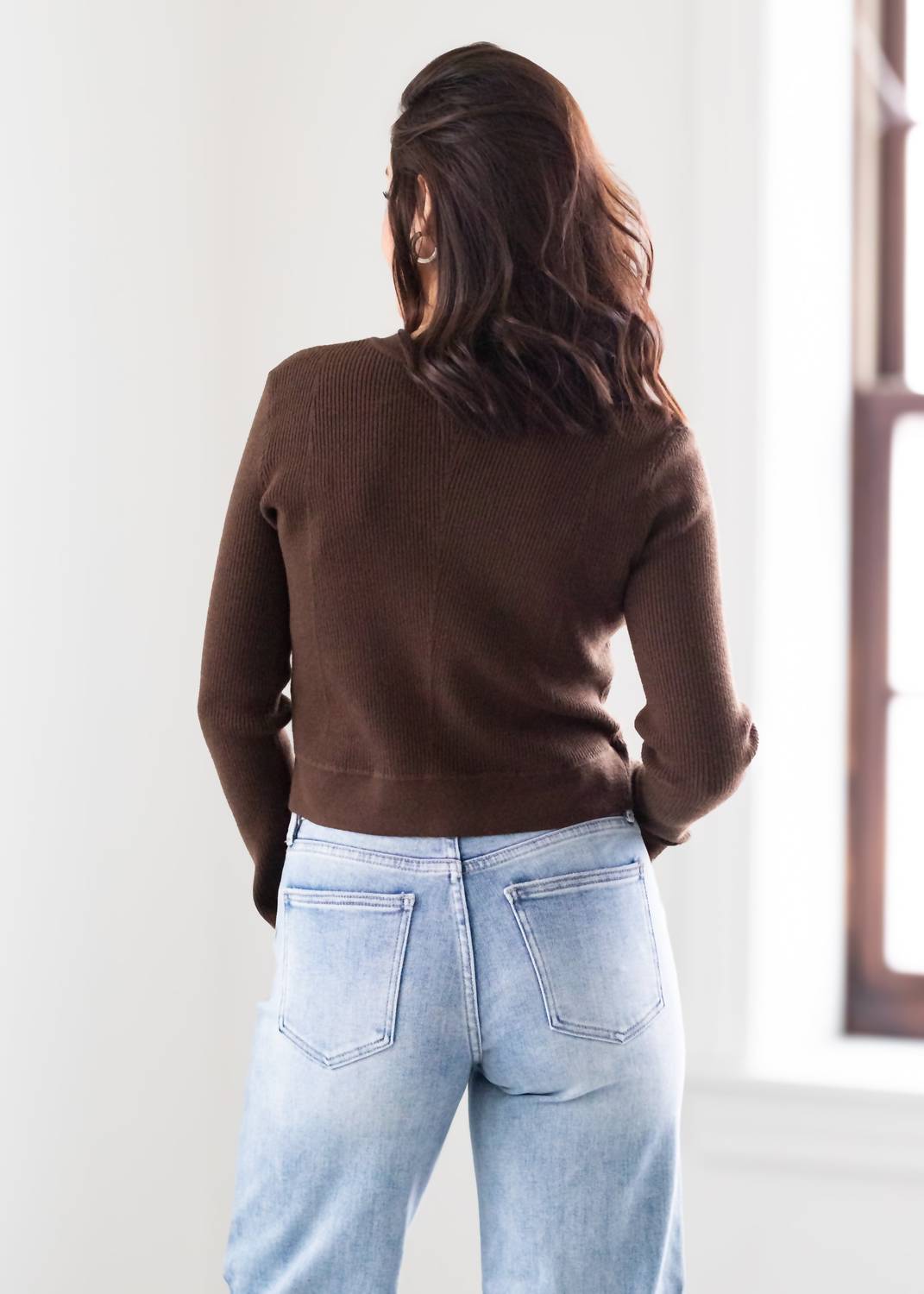 Just Usa - Slim Wide Leg Cropped Jeans