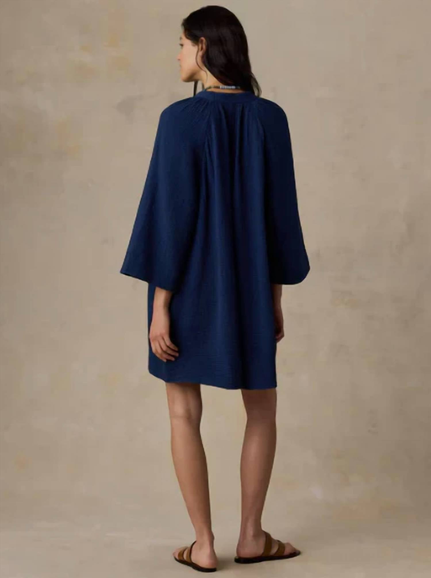 Faherty - Dune Cotton Gauze Mini Dress
